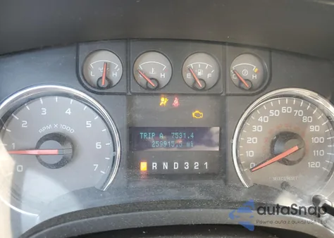 2010 Ford F150 Supercrew из США, поврежденный, VIN 1FTPW12VX9KC42856